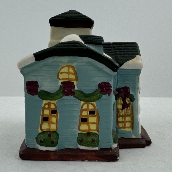 Vintage 1998 Dickens Collectables Sugar Creek County Cafe Porcelain Light 4.25" - Picture 14 of 16